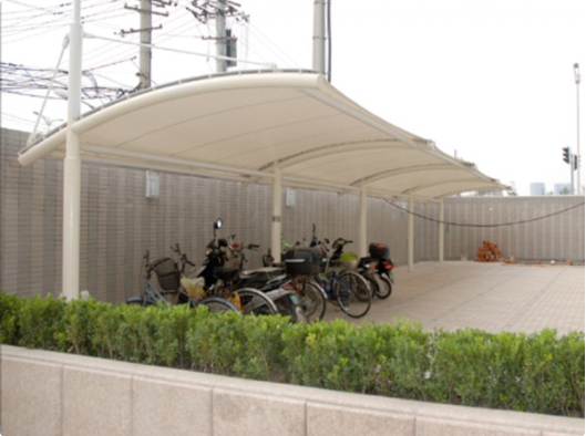 廊坊市膜结构车棚污水池加盖 - 厂家